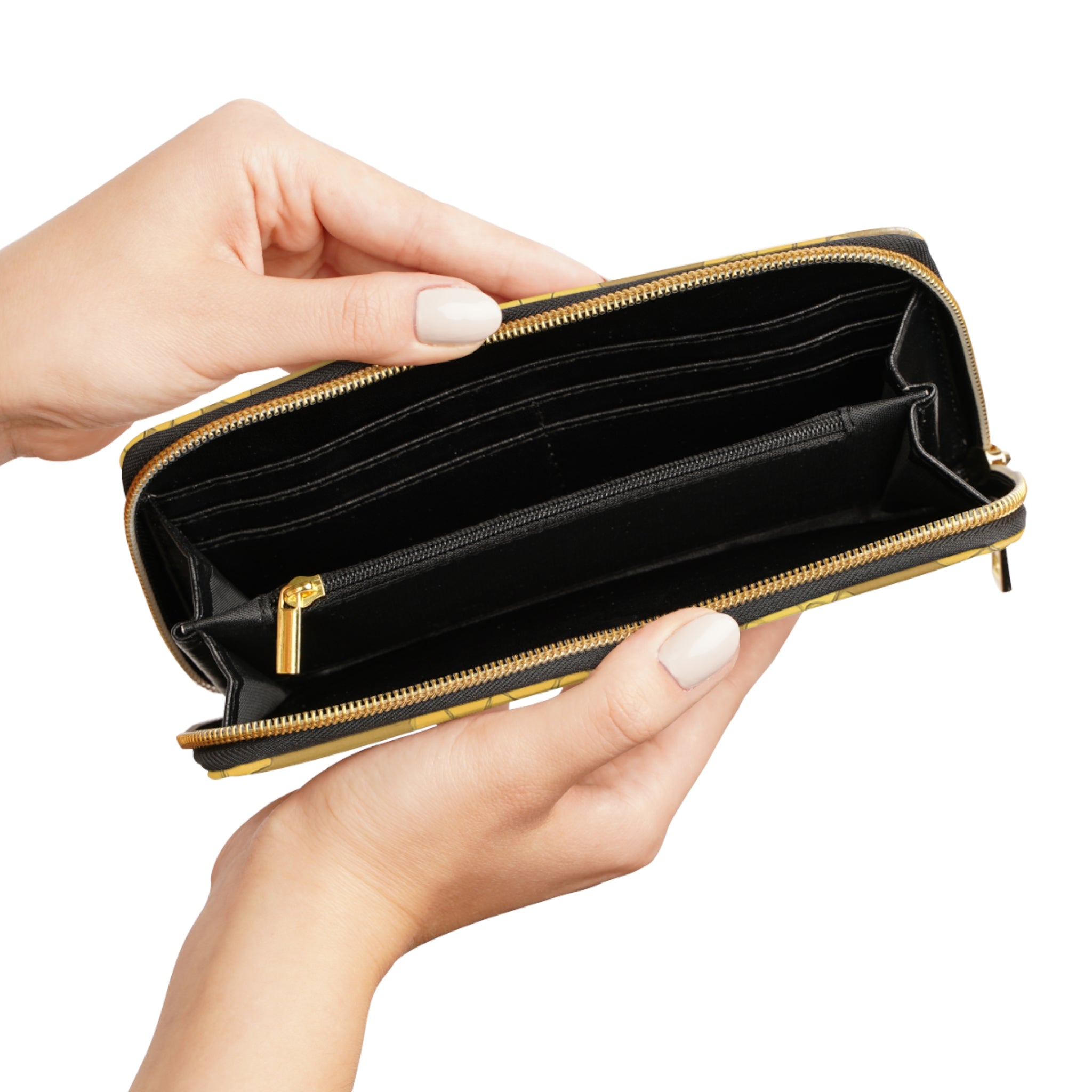 Puakenikeni Zipper Wallet - Sunshine Tones