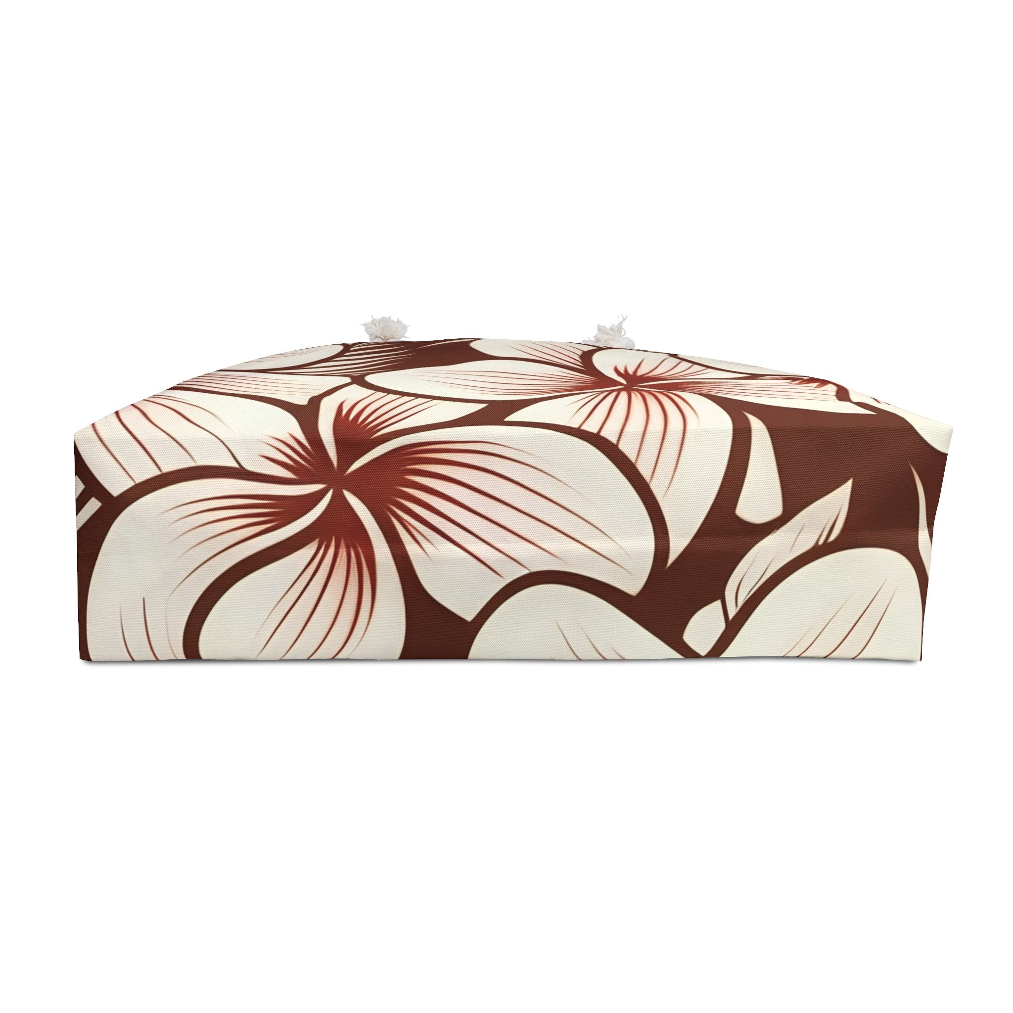 "The Plumeria" Beach Bag - Mono Red