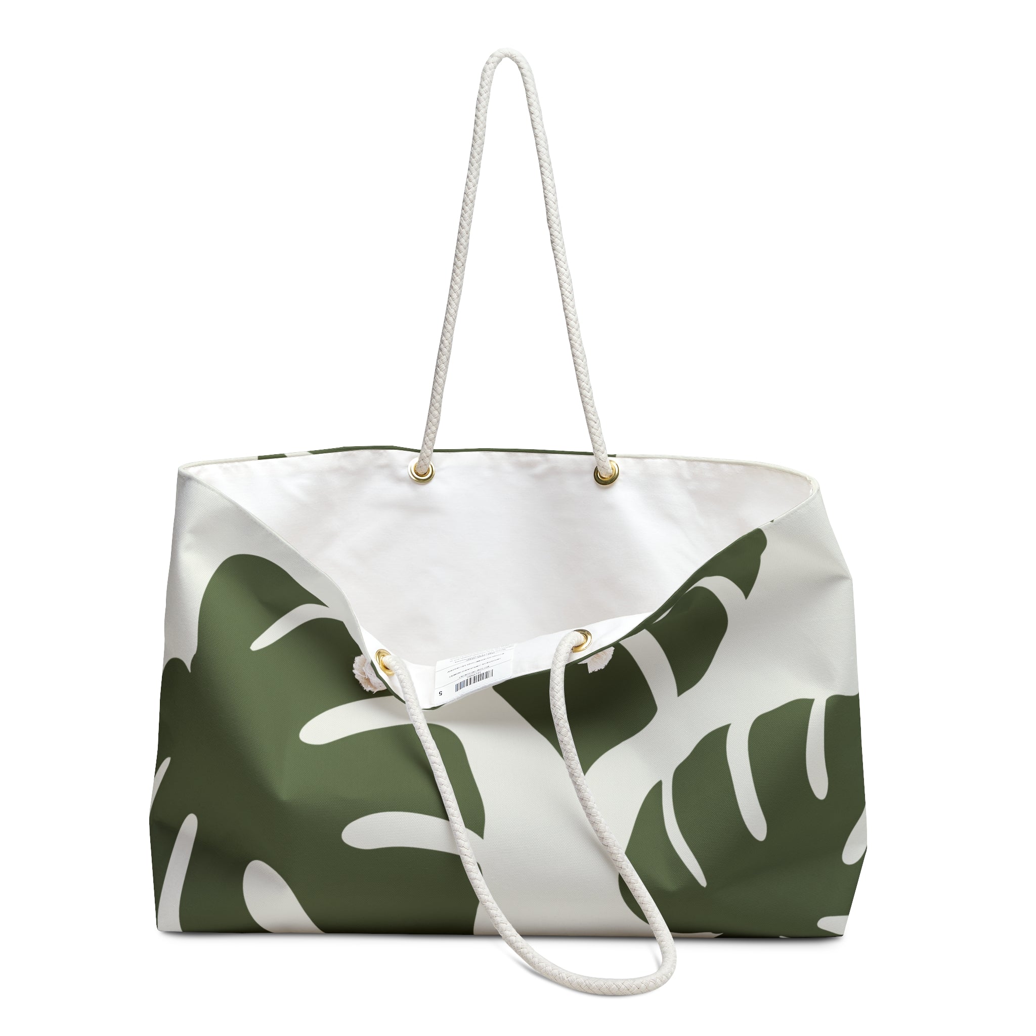 "Monstera" Beach Bag