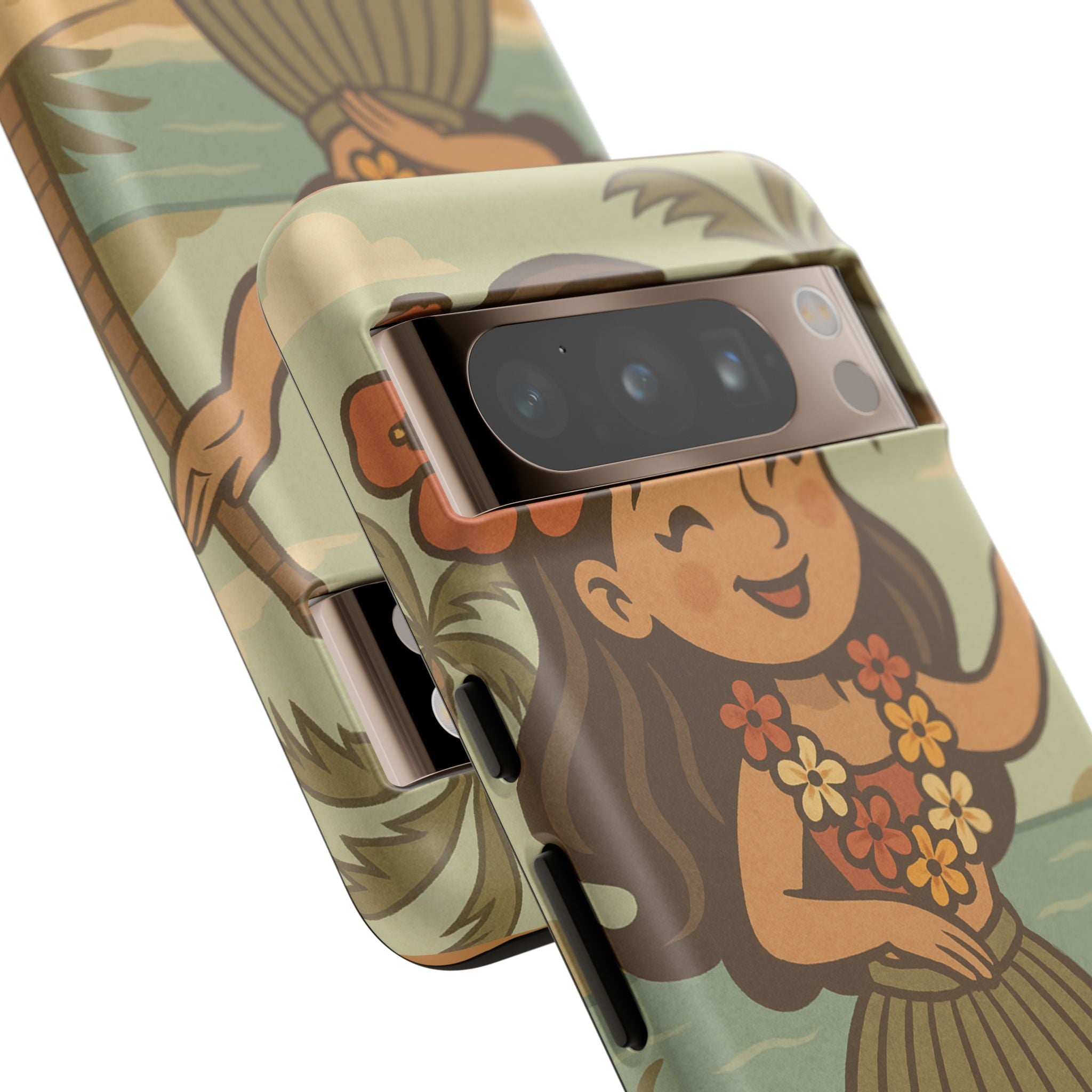 "Little Hula Girl" Phone Case