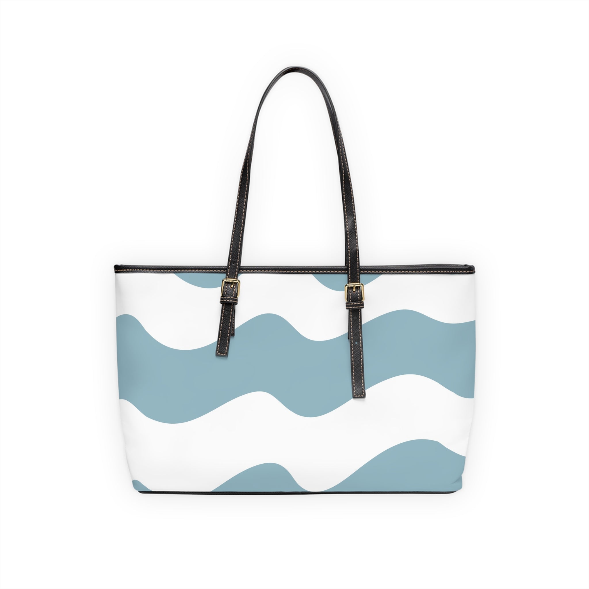 "Waves" PU Leather Shoulder Bag