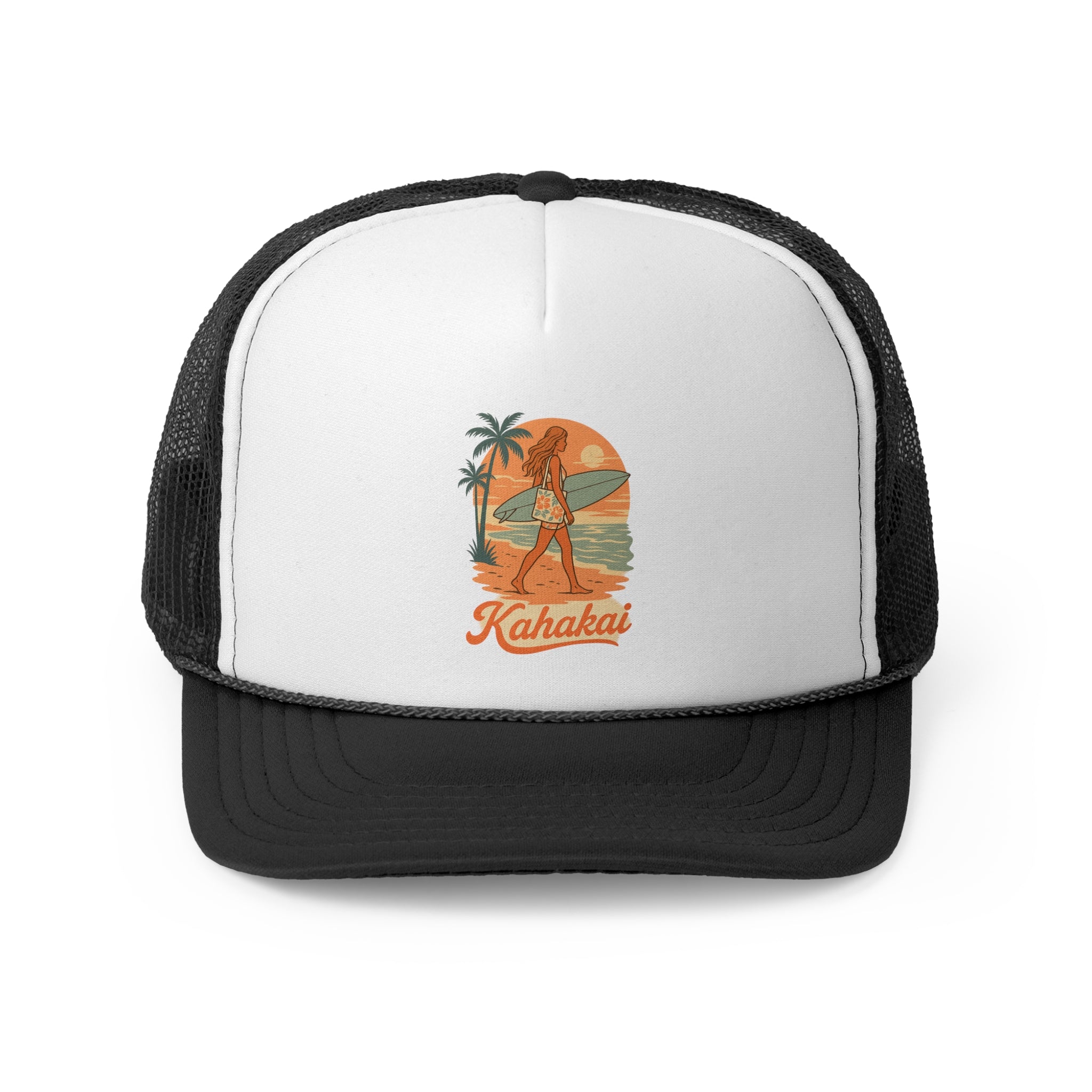 Kahakai Surfer Girl Trucker Hat