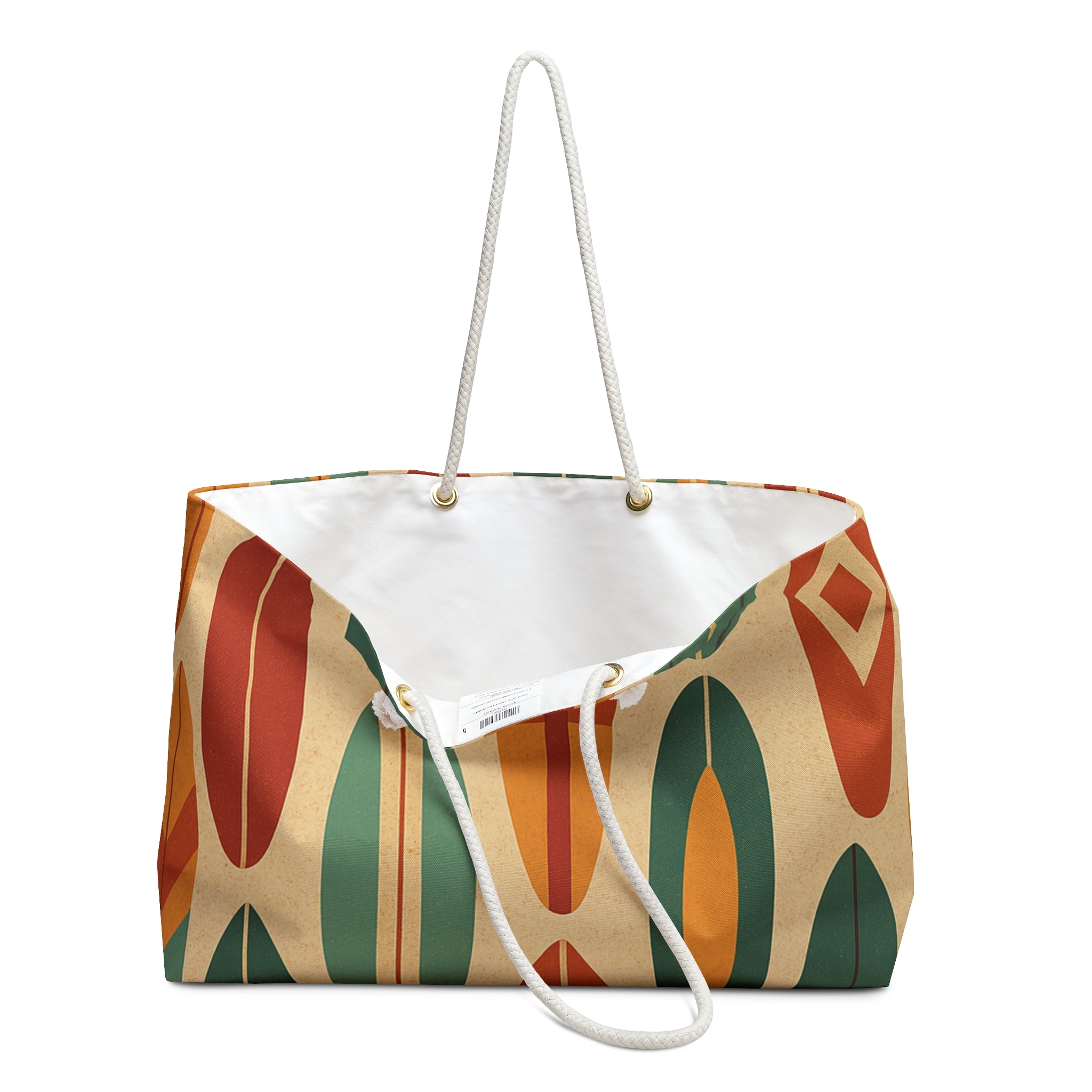 "Retro Boards" Beach Bag