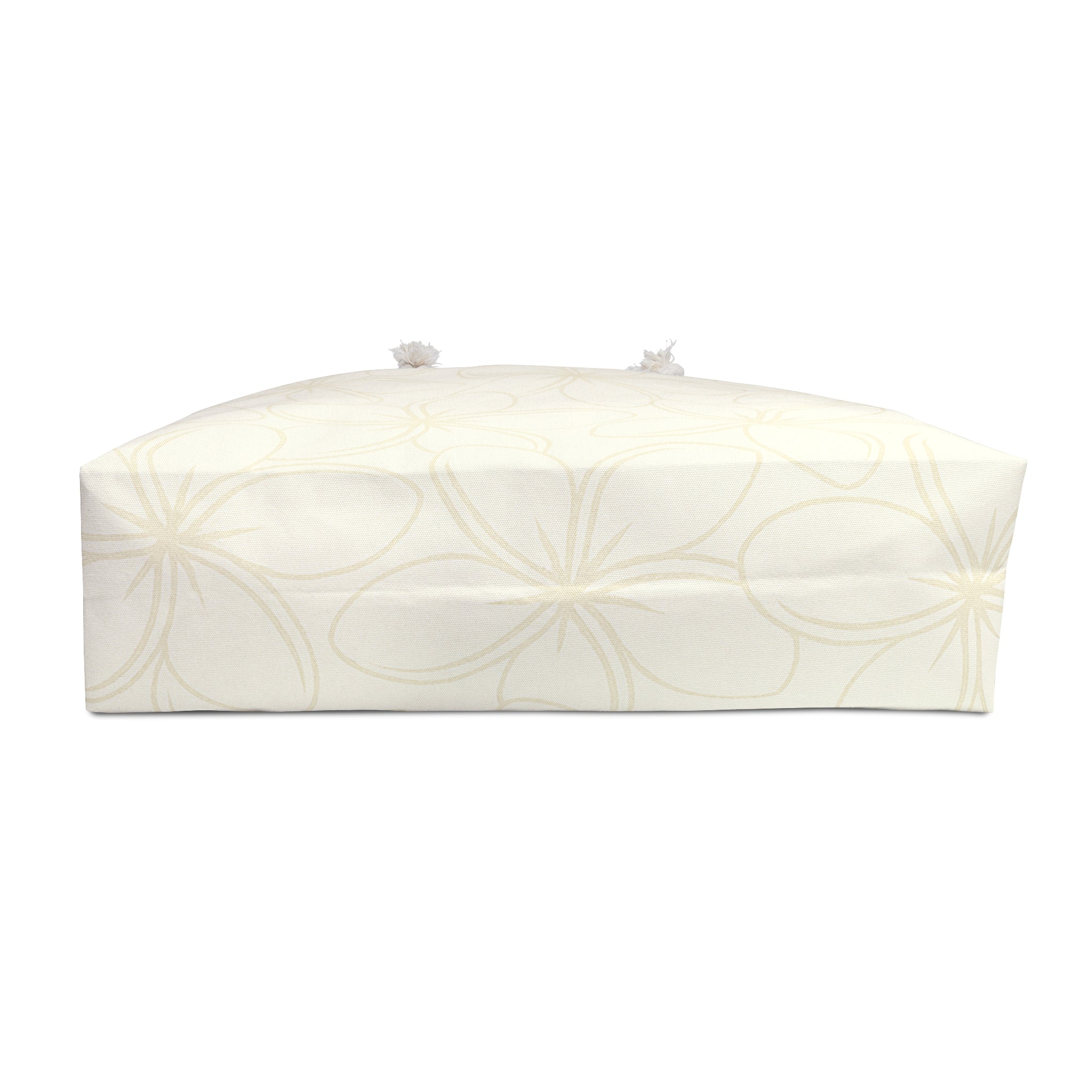 "Plumeria" Beach Bag - Muted Yellow