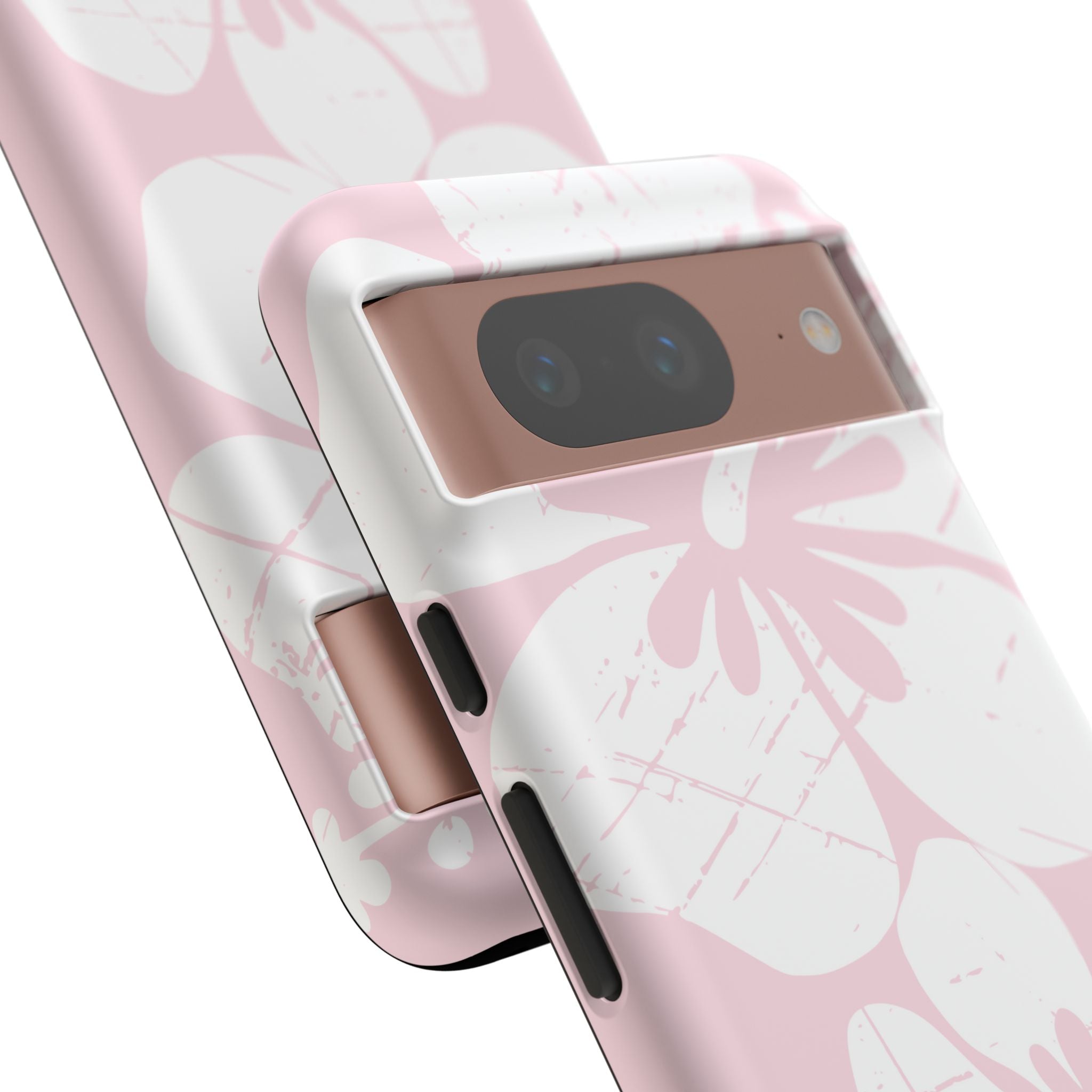 "The Classic Hibiscus" Phone Case - Distressed Pink