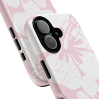 "The Classic Hibiscus"  Phone Case - Distressed Pink