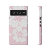 "The Classic Hibiscus"  Phone Case - Distressed Pink