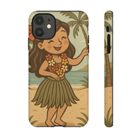 "Little Hula Girl" Phone Case