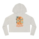 "Surfer Girl" Cropped Hoodie Sweatshirt
