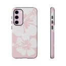 "The Classic Hibiscus"  Phone Case - Distressed Pink