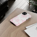 "The Classic Hibiscus"  Phone Case - Distressed Pink
