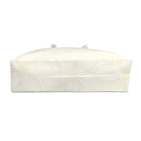 "Plumeria"  Beach Bag - Muted Yellow