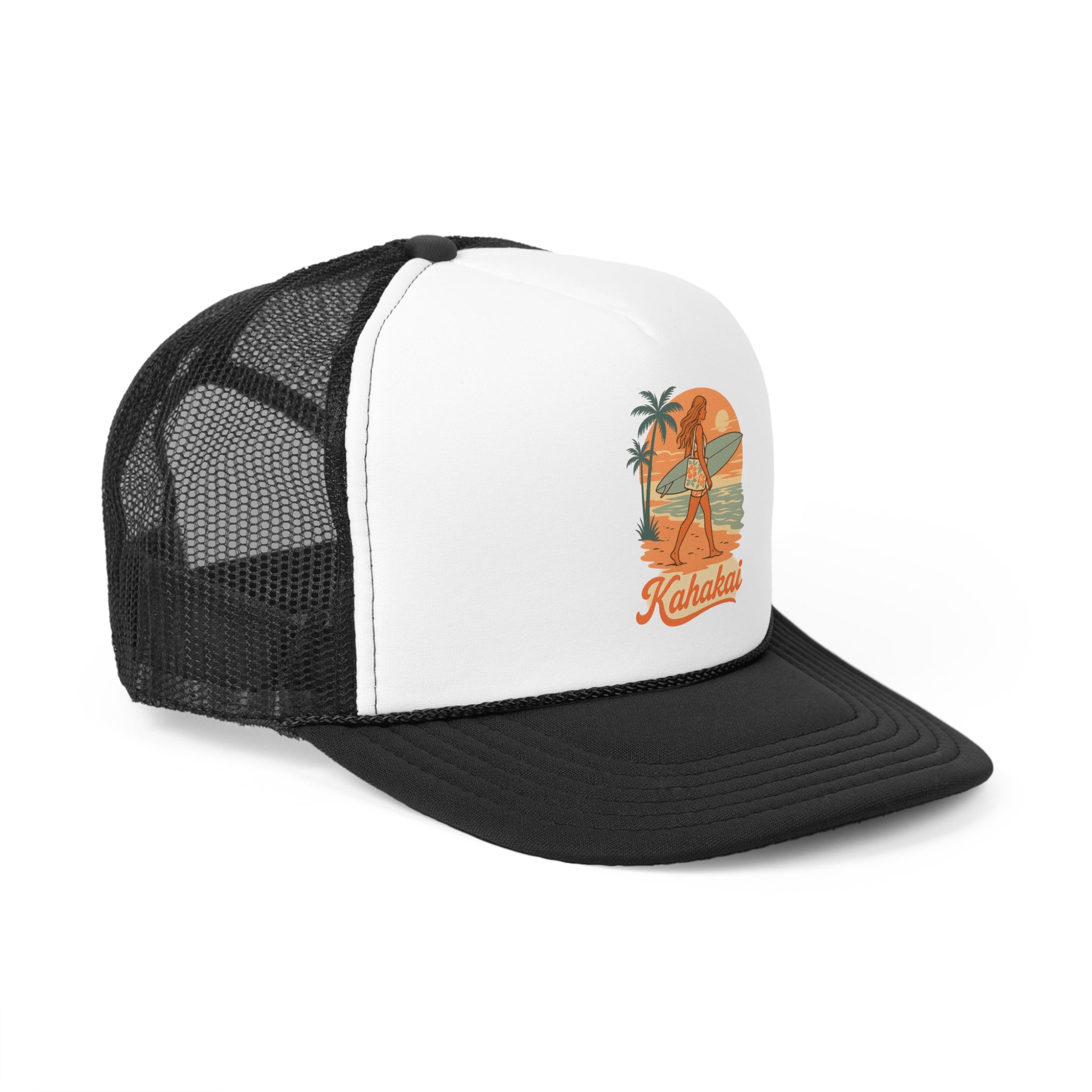 Kahakai Surfer Girl Trucker Hat