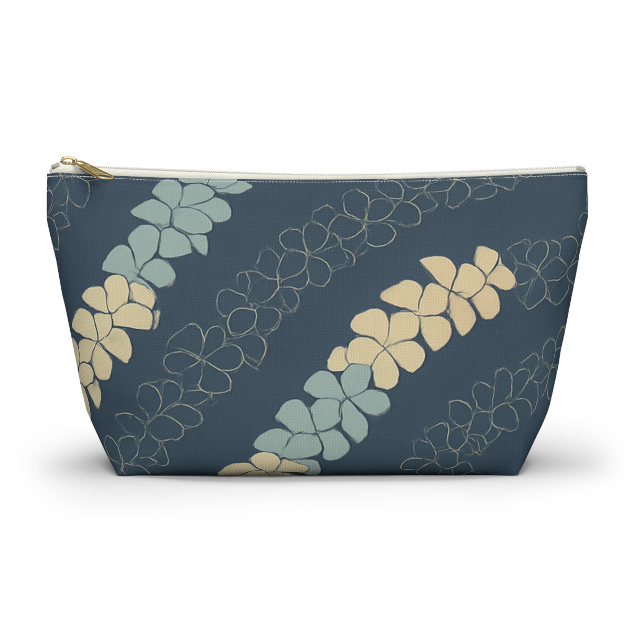 Puakenikeni Accessory Pouch w T-bottom - Ocean Tones