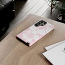 "The Classic Hibiscus"  Phone Case - Distressed Pink